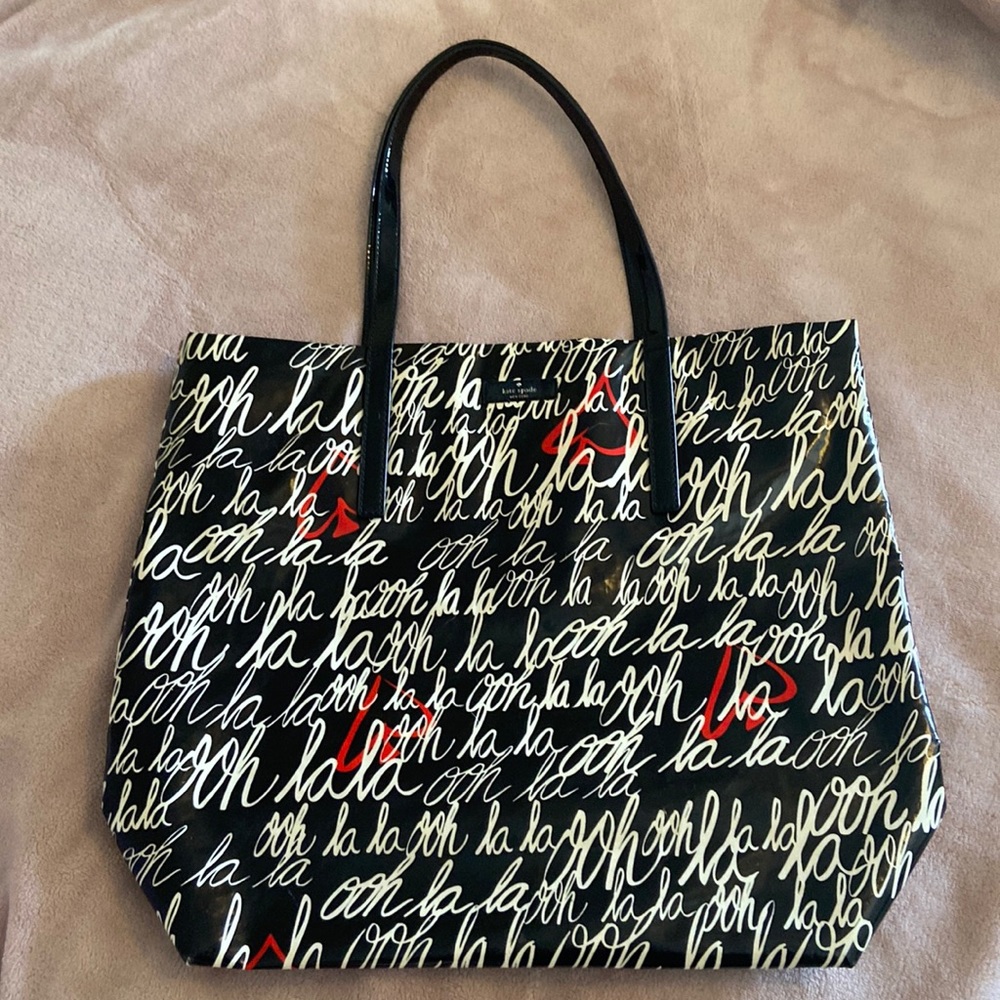 PVC Kate Spade Shopper Tote / Oh la la